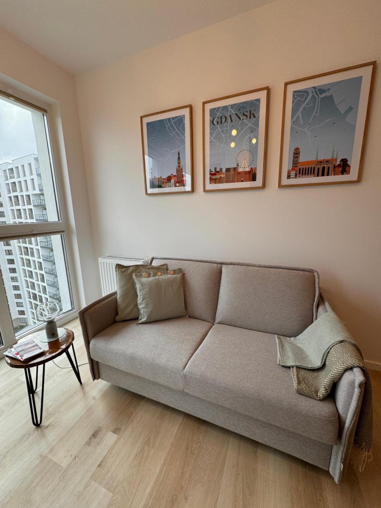 Amber Apartment On 14 Floor Gdansk Exterior foto